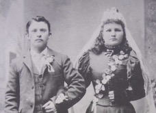 Adolf Kresha & Sophia Kropatsch wedding